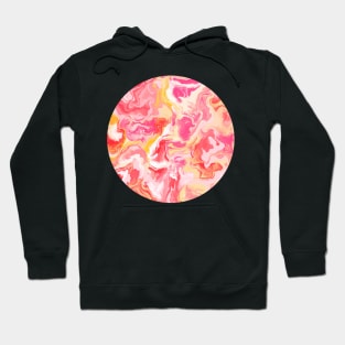 Summer Marbled Liquid Art Hoodie